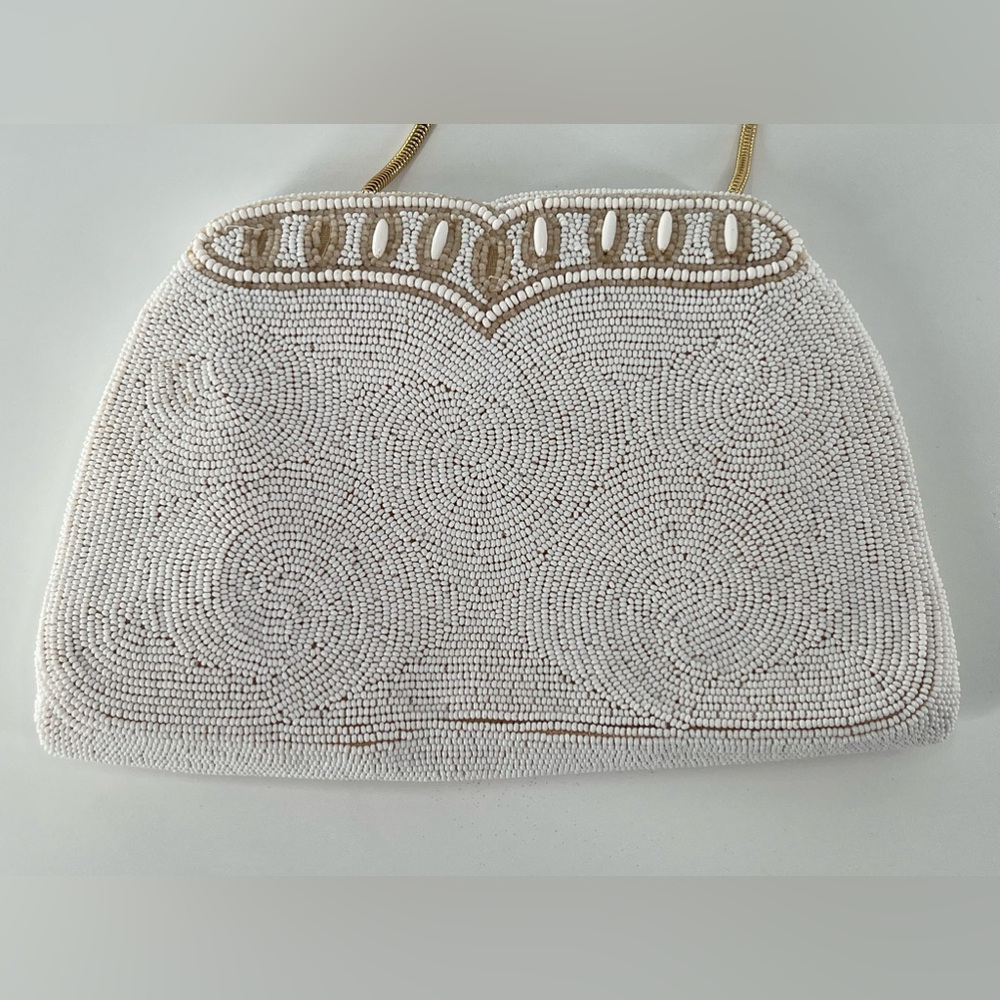 Vintage Saks Fifth Avenue Beaded Purse - Picture 5 of 14